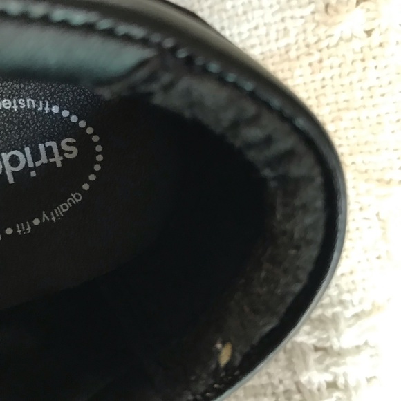 Little Boys 8.5 Wide Black Leather Dress Shoes - Picture 8 of 9